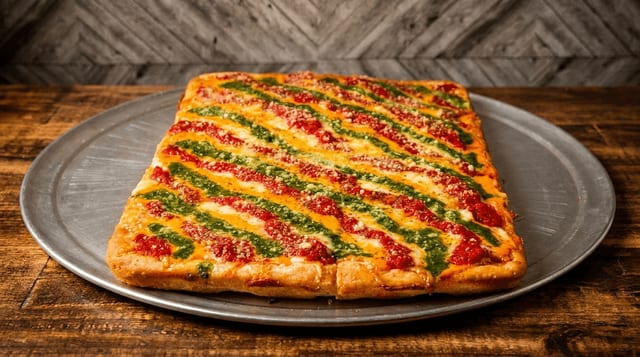 Trifecta Square Pizza.